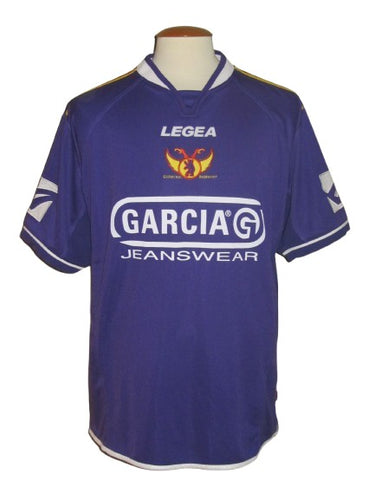 Germinal Beerschot 2004-05 Home shirt MATCH ISSUE/WORN #11 Marcelo Ribeiro