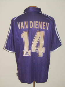 RSC Anderlecht 1999-00 Away shirt MATCH ISSUE/WORN #14 Patrick van Diemen