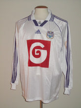 Load image into Gallery viewer, RSC Anderlecht 1998-99 Home shirt MATCH ISSUE/WORN #5 Glen De Boeck *damaged*