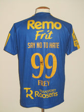 Load image into Gallery viewer, Waasland-Beveren 2020-21 Away shirt MATCH ISSUE/WORN #99 Michael Frey vs KV Oostende *signed*