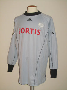 RSC Anderlecht 2004-05 Keeper shirt MATCH ISSUE/WORN CHAMPIONS LEAGUE #24 Tristan Peersman