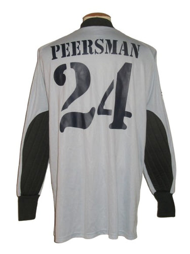 RSC Anderlecht 2004-05 Keeper shirt MATCH ISSUE/WORN CHAMPIONS LEAGUE #24 Tristan Peersman