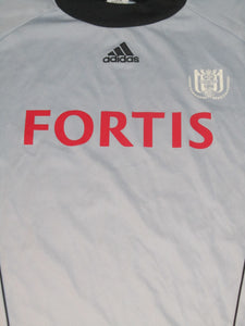 RSC Anderlecht 2004-05 Keeper shirt MATCH ISSUE/WORN CHAMPIONS LEAGUE #24 Tristan Peersman