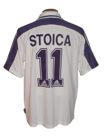 RSC Anderlecht 2000-01 Home shirt L #11 Alin Stoica *signed*