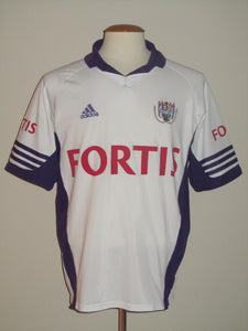 RSC Anderlecht 2001-02 Home shirt MATCH ISSUE/WORN #26 Aruna Dindane