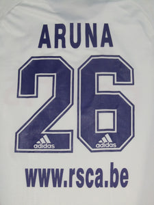 RSC Anderlecht 2001-02 Home shirt MATCH ISSUE/WORN #26 Aruna Dindane