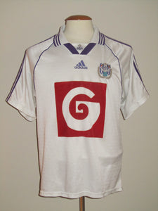 RSC Anderlecht 1998-99 Home shirt PLAYER ISSUE M #10