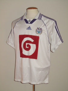 RSC Anderlecht 1998-99 Home shirt PLAYER ISSUE M #10