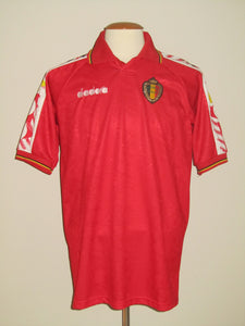 Rode Duivels 1994-95 Home shirt L