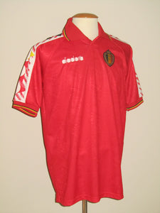 Rode Duivels 1994-95 Home shirt L