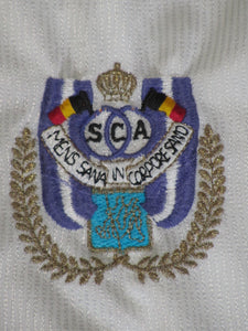 RSC Anderlecht 1998-99 Home shirt PLAYER ISSUE M #10