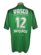 Load image into Gallery viewer, KSK Heusden-Zolder 2003-04 Home shirt MATCH ISSUE/WORN #12 Eric Matoukou
