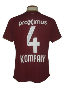 RSC Anderlecht 2019-20 Third shirt M #4 Vincent Kompany *signed*