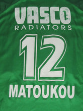 Load image into Gallery viewer, KSK Heusden-Zolder 2003-04 Home shirt MATCH ISSUE/WORN #12 Eric Matoukou