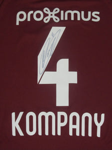 RSC Anderlecht 2019-20 Third shirt M #4 Vincent Kompany *signed*