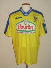 Load image into Gallery viewer, Sint-Truiden VV 1998-99 Home shirt MATCH ISSUE/WORN #10 Kurt Mertens