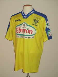 Sint-Truiden VV 1998-99 Home shirt MATCH ISSUE/WORN #10 Kurt Mertens