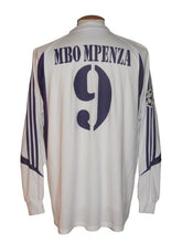 Load image into Gallery viewer, RSC Anderlecht 2004-05 Home shirt MATCH ISSUE/WORN CHAMPIONS LEAGUE #9 Mbo Mpenza vs Werder Bremen