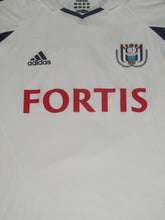 Load image into Gallery viewer, RSC Anderlecht 2004-05 Home shirt MATCH ISSUE/WORN CHAMPIONS LEAGUE #9 Mbo Mpenza vs Werder Bremen