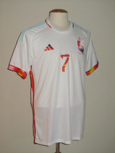 Load image into Gallery viewer, Rode Duivels 2022-24 Away shirt L #7 Kevin De Bruyne *new with tags*