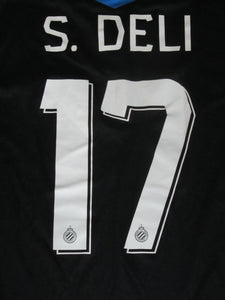 Club Brugge 2020-21 Home shirt MATCH ISSUE/WORN Champions League #17 Simon Deli