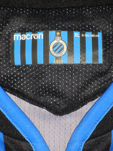 Club Brugge 2020-21 Home shirt MATCH ISSUE/WORN Champions League #17 Simon Deli