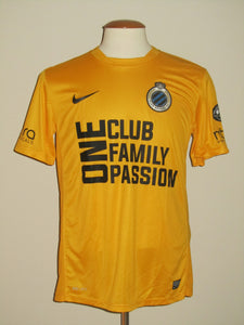 Club Brugge 2014-15 Keeper shirt MATCH ISSUE #13 Sokratis Dioudis
