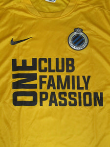 Club Brugge 2014-15 Keeper shirt MATCH ISSUE #13 Sokratis Dioudis