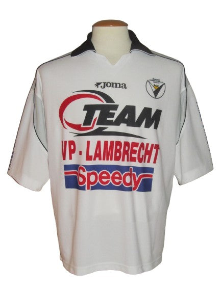 KSC Lokeren 2002-03 Home shirt MATCH ISSUE/WORN #25 Georges Messi