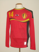 Load image into Gallery viewer, Rode Duivels 2012-13 Qualifiers Home shirt L/S M #14