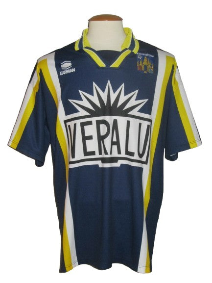 KVC Westerlo 2000-01 Home shirt MATCH ISSUE/WORN #3 Marc Schaessens