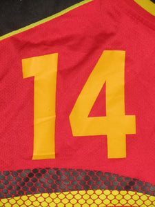 Rode Duivels 2012-13 Qualifiers Home shirt L/S M #14
