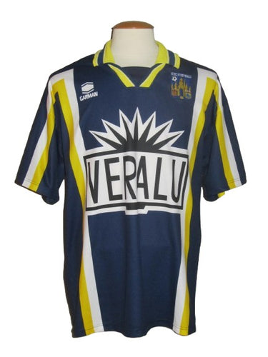 KVC Westerlo 2000-01 Home shirt MATCH ISSUE/WORN #4 Mario Verheyen