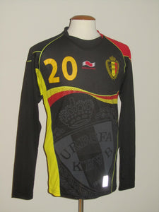 Rode Duivels 2012-13 Qualifiers Away shirt L/S L #20