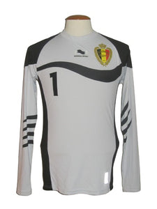 Rode Duivels 2012-13 Qualifiers Keeper shirt L/S M #1