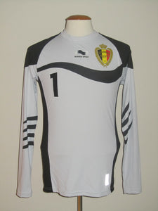 Rode Duivels 2012-13 Qualifiers Keeper shirt L/S M #1