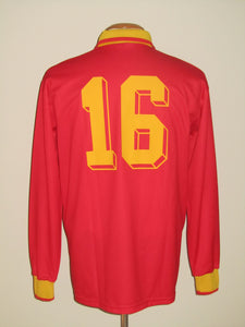 Germinal Ekeren 1997-98 Home shirt MATCH ISSUE/WORN Europacup II #16 vs Partizan Belgrado