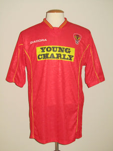 Germinal Ekeren 1998-99 Home shirt MATCH ISSUE/WORN UEFA Cup #19 Mario Da Graca