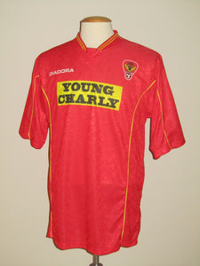 Germinal Ekeren 1998-99 Home shirt MATCH ISSUE/WORN UEFA Cup #19 Mario Da Graca