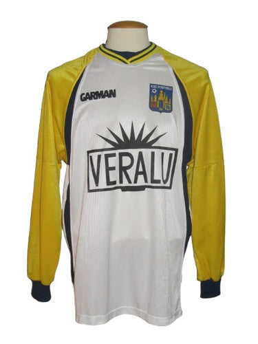 KVC Westerlo 2001-02 Away shirt MATCH ISSUE/WORN #13 Yasin Karaca