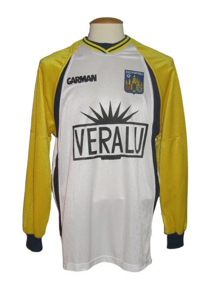 KVC Westerlo 2001-02 Away shirt MATCH ISSUE/WORN #13 Yasin Karaca