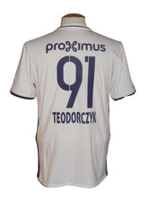 Load image into Gallery viewer, RSC Anderlecht 2016-17 Away shirt M #91 Lukasz Teodorczyck
