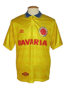 Colombia 1993-94 Home shirt BAVARIA LIMITED EDITION L #13