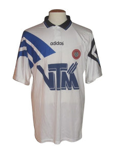 Club Brugge 1995-96 Away shirt MATCH ISSUE/WORN #7