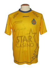 Load image into Gallery viewer, Waasland-Beveren 2019-20 Home shirt MATCH WORN #98 Din Sula *Christmas Limited edition* vs Standard *signed*