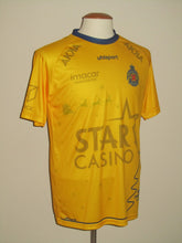 Load image into Gallery viewer, Waasland-Beveren 2019-20 Home shirt MATCH WORN #98 Din Sula *Christmas Limited edition* vs Standard *signed*