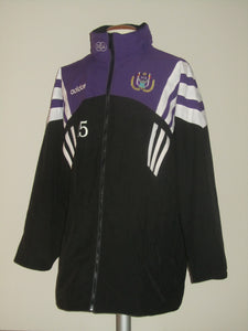 RSC Anderlecht 1996-97 Stadium jacket PLAYER ISSUE #15 Chidi Nwanu