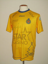 Load image into Gallery viewer, Waasland-Beveren 2019-20 Home shirt MATCH WORN #98 Din Sula *Christmas Limited edition* vs Standard *signed*