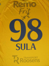 Load image into Gallery viewer, Waasland-Beveren 2019-20 Home shirt MATCH WORN #98 Din Sula *Christmas Limited edition* vs Standard *signed*