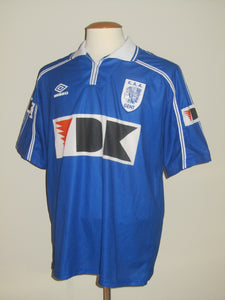 KAA Gent 1999-00 Home shirt MATCH ISSUE/WORN #2 Eric Joly